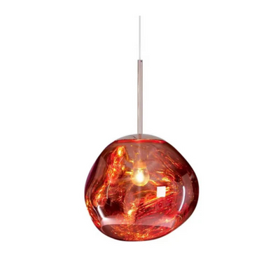 Amber Orb Pendant Lamp | Auriela