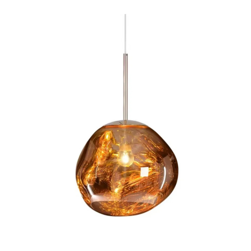 Amber Orb Pendant Lamp | Auriela