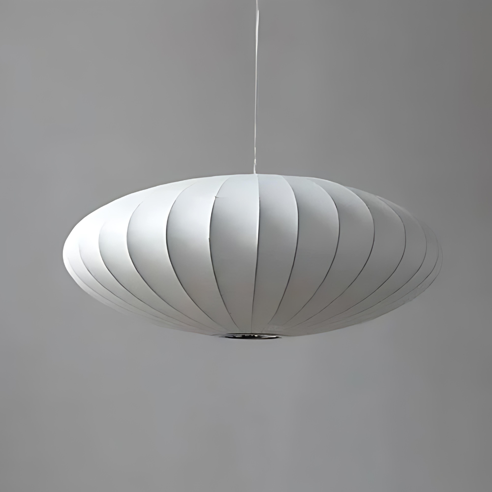 Japandi Silk Pendant Lamp | Lumiella